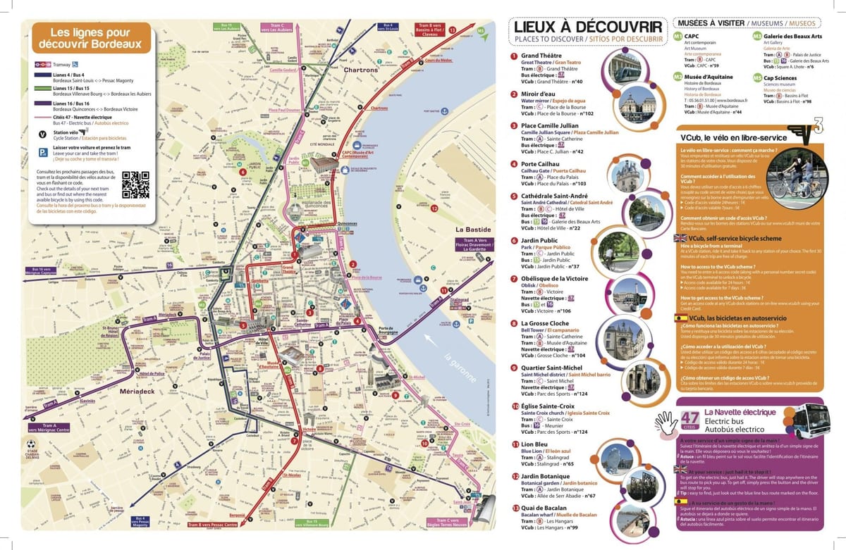 Bordeaux pelancong peta pdf